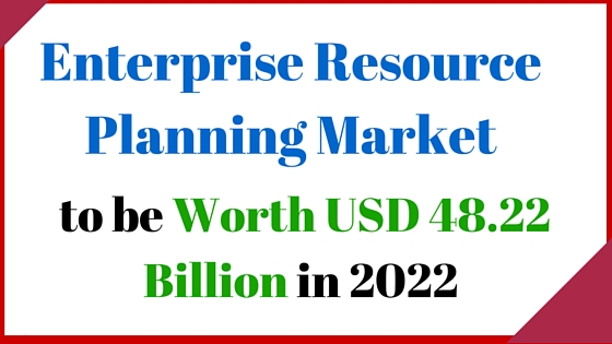 Read more about the article Enterprise Resource Planning Market to be Worth USD 48.22 Billion in 2022