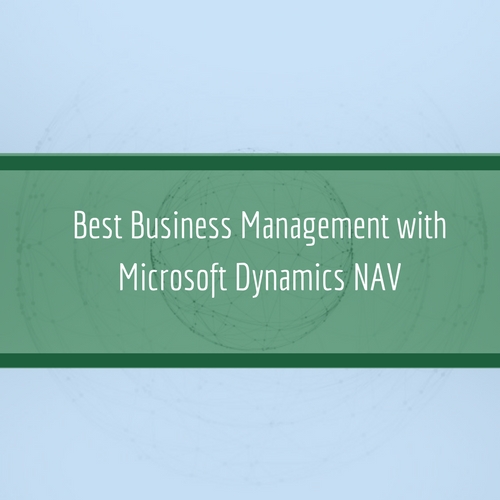 Read more about the article Best Business Management with Microsoft Dynamics NAV